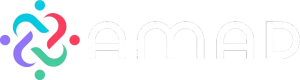 AMAD Logo White Transparent